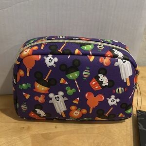 Loungefly Disney Mickey Mouse Halloween Treats Makeup Bag
